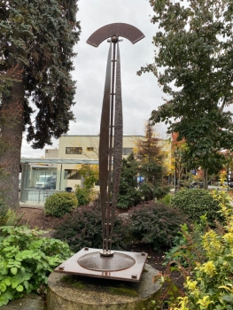 Knowing, Milwaukie City Hall Sculpture Garden, 2021-2023